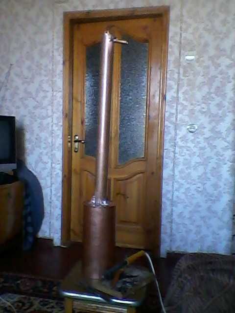 Дистиллятор медный на 2" и на 1.5"