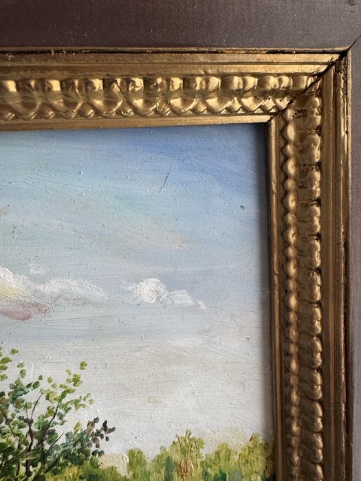 Картина маслом Пейзаж природа (Дейнека И.)