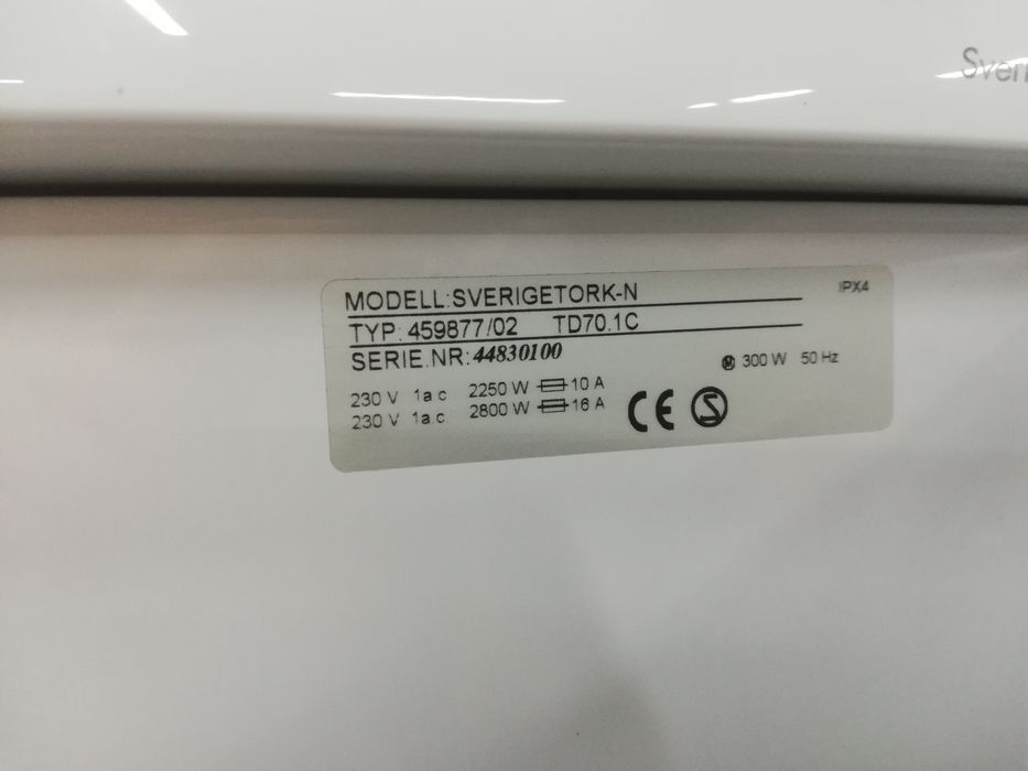Suszarka Cylinda 7kg kondensacyjna B |12msc |BD stan |Dowóz