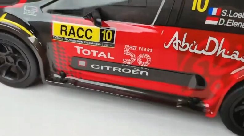 Samochód zdalnie sterowany auto Citroen  C3 WRC DRIT