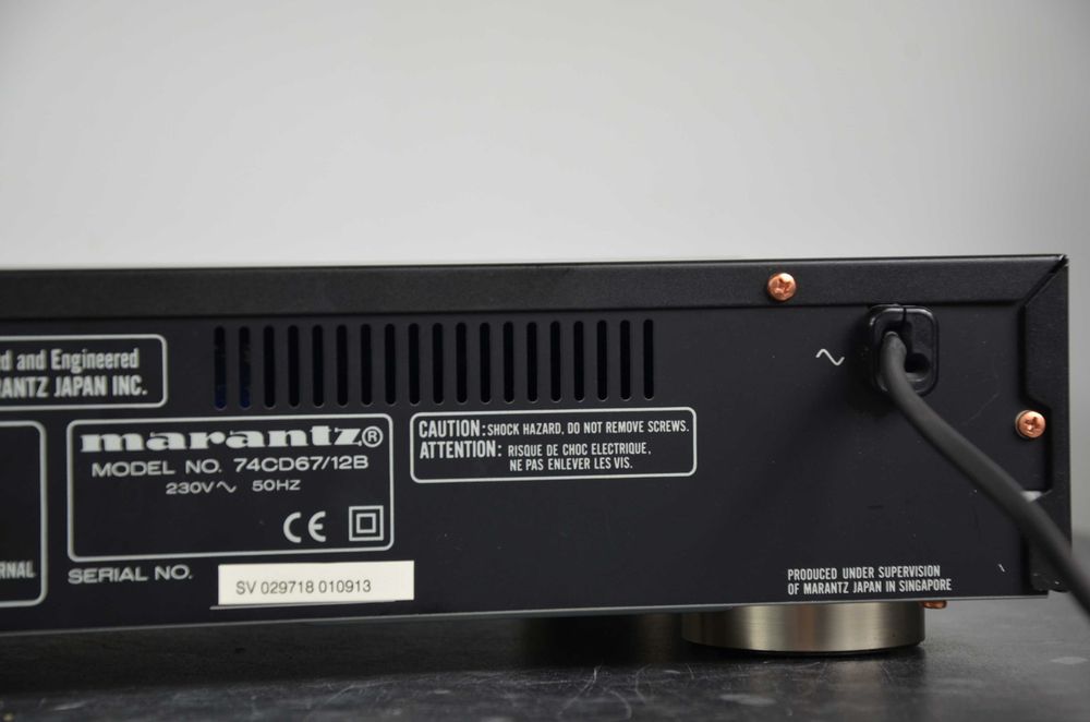 Odtwarzacz CD Marantz CD-67SE czarny