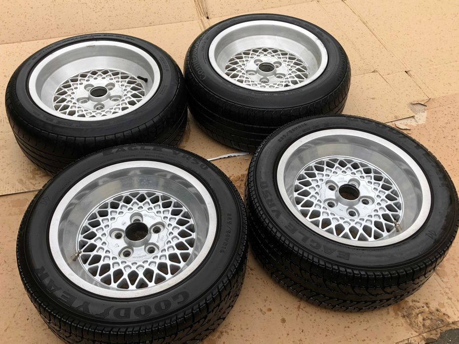 Felgi aluminiowe alufelgi Rial MESH 8x16 9x16 16 et11 5x112 mercedes sec 126 123 115 107 VW T3 VAG SKODA klasyczne stare