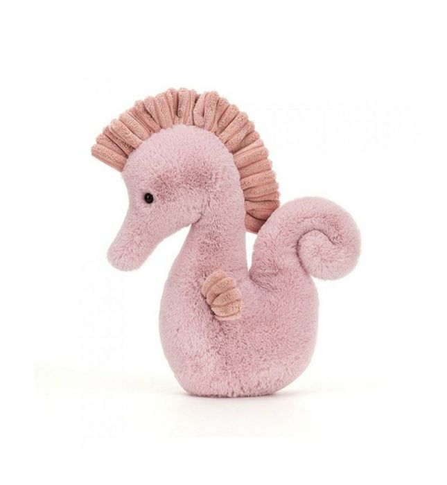 Maskotka, zabawka pluszowa różowy Konik Morski Jellycat