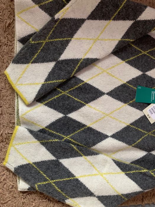 Nowy sweter H&M Pringle S-L romby jakość premium