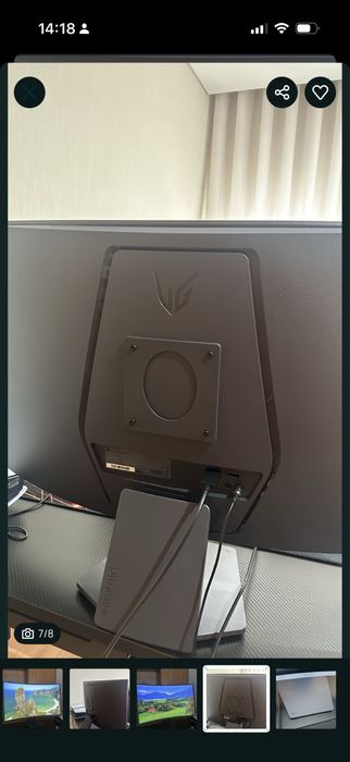 Monitor LG curvo 32’’