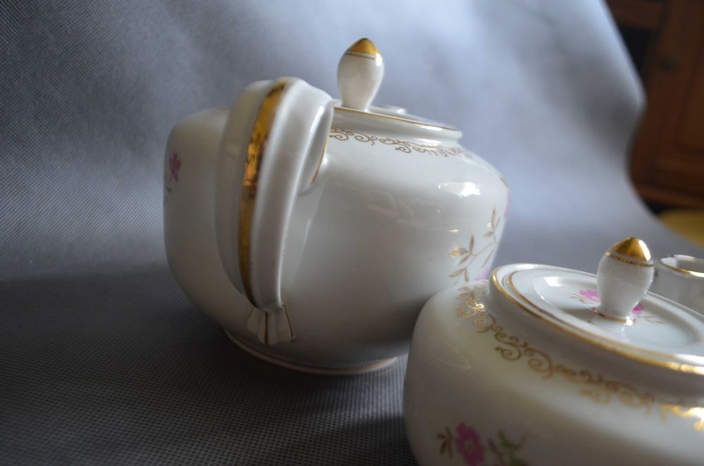 Środek stołu porcelana Stadtlengsfeld Rhon