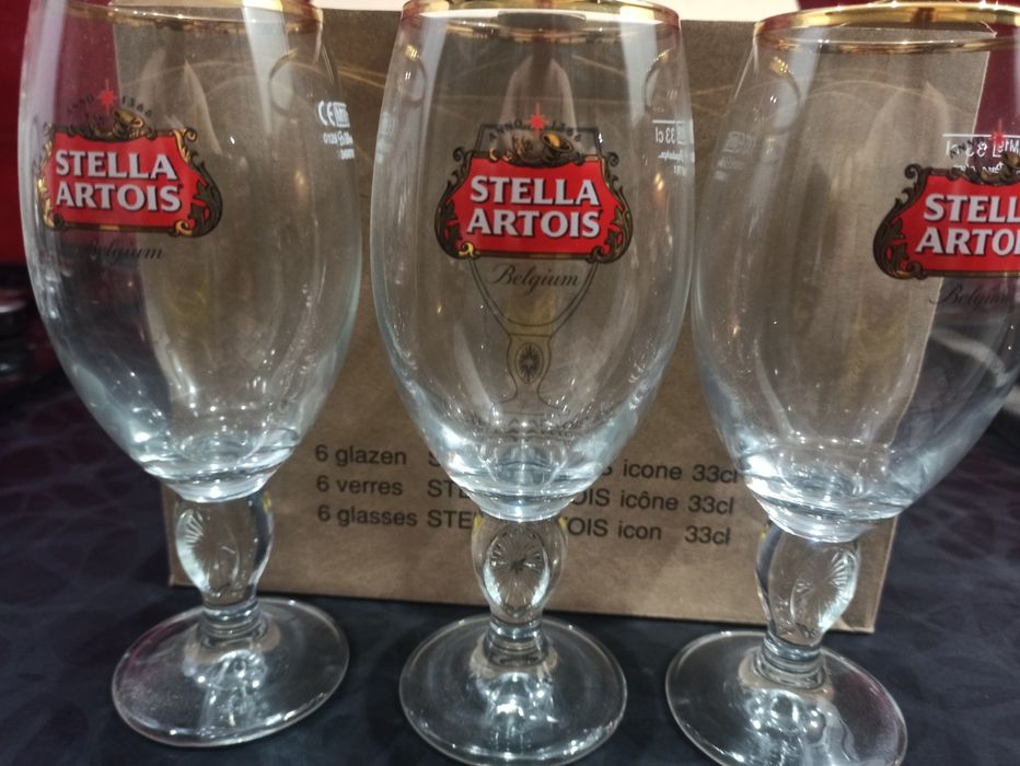 Фірмові бокали Stella Artois 0.33