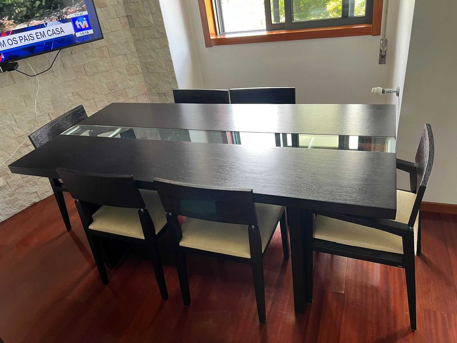 Mobília de Sala Preta + Móvel de Entrada