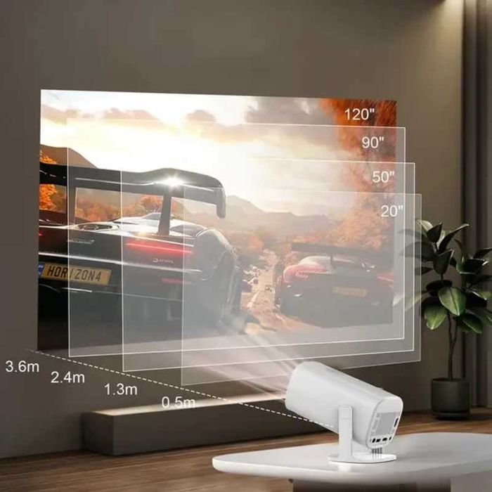 Проектор + игровая консоль 2-в-1 с wifi и bluetooth