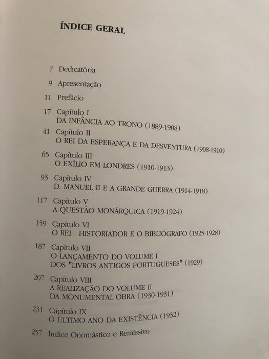 D. Manuel II (1889/1932) O Rei e o Homem / Família Real Álbum de Fotografias