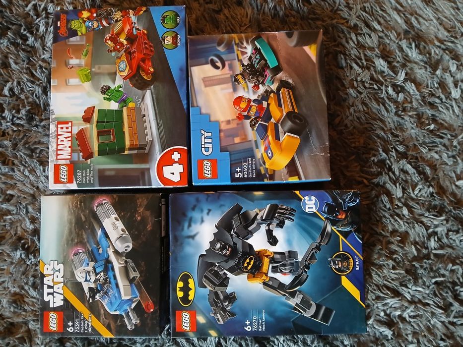 Komplet pakiet lego nowe