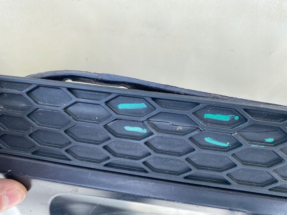 spoiler zderzaka tył audi q7 ii 16- s line