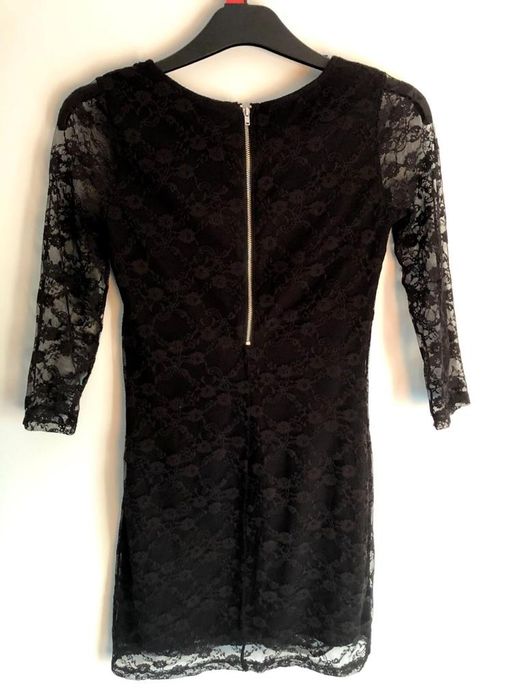 Sukienka z koronki czarna H&M rozmiar S