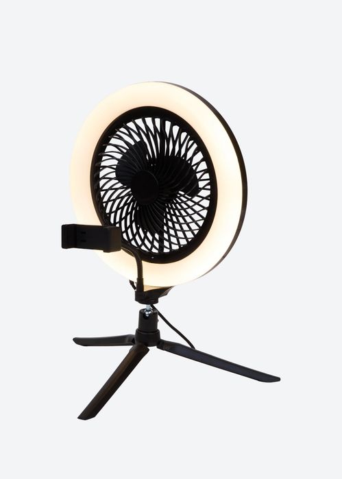 Ring Light com ventoinha