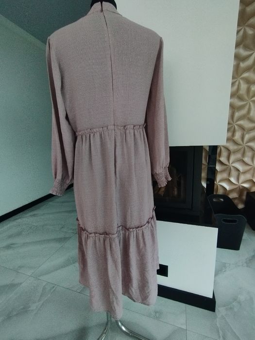 Sukienka  falbany boho