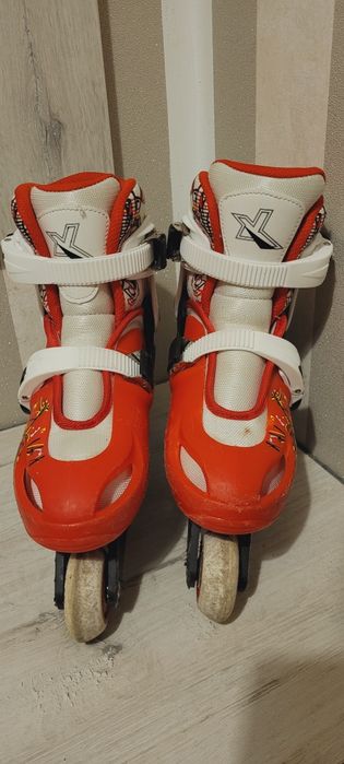 Łyżworolki 4W1 Nils NH0320A 31-34 czerwone