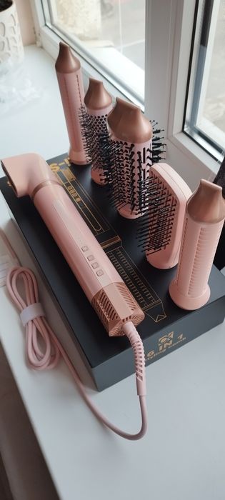 Багатофункціональний Іонний Фен 6 в 1(1300Ват)