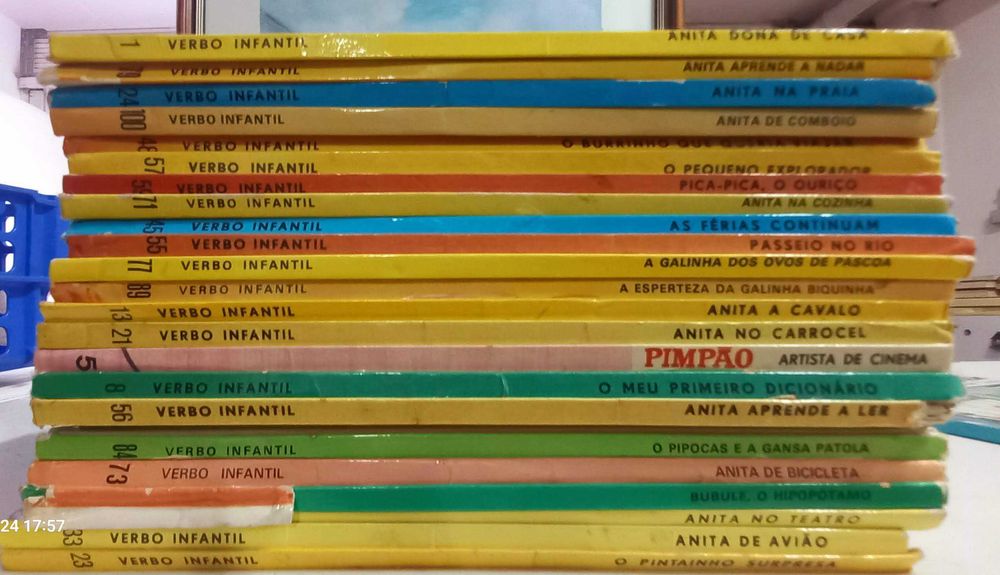 Livros da Anita da Verbo infantil