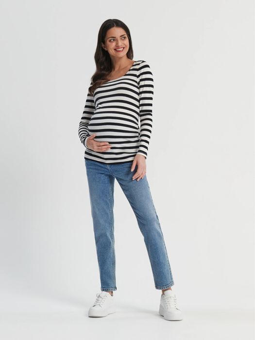 Футболка лонгслів туніка для вагітних sinsay l-xl