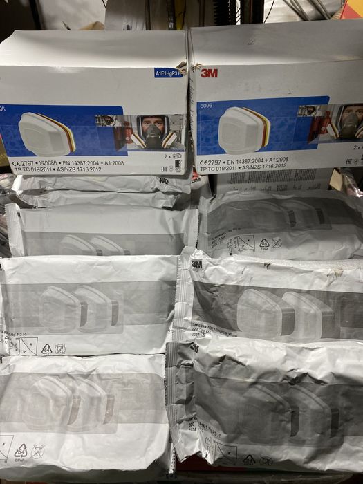 Фільтр ЗМ 6096,6099 степінь захисту P3 ,США свіжий термін придатності