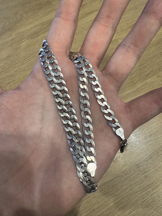 Łańcuch srebrny 925