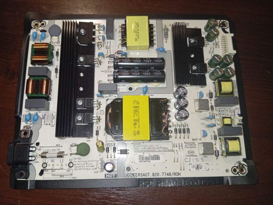 Запчасти Hisense 55