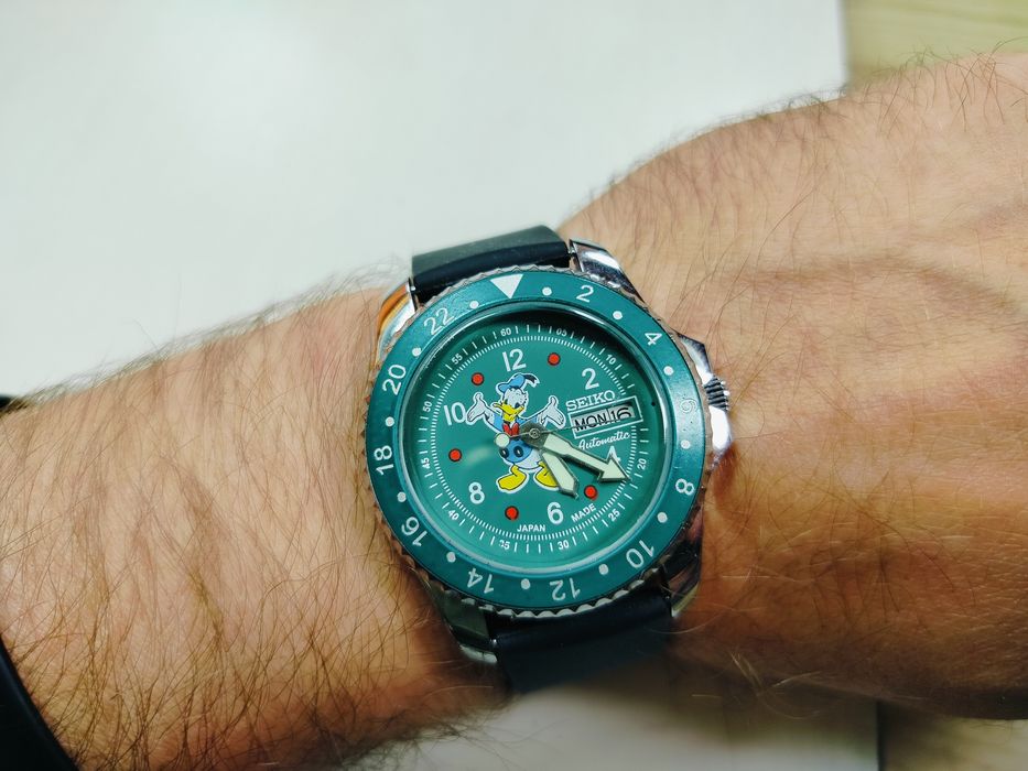 Zegarek Seiko 5 Kaczor Donald Duck automat automatyczny