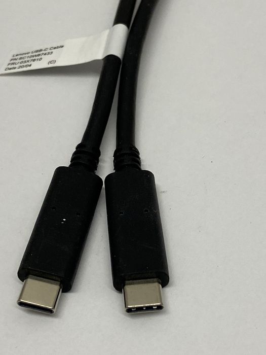 Кабель Lenovo USB-C to USB-C 1м – оригінал, 100Вт