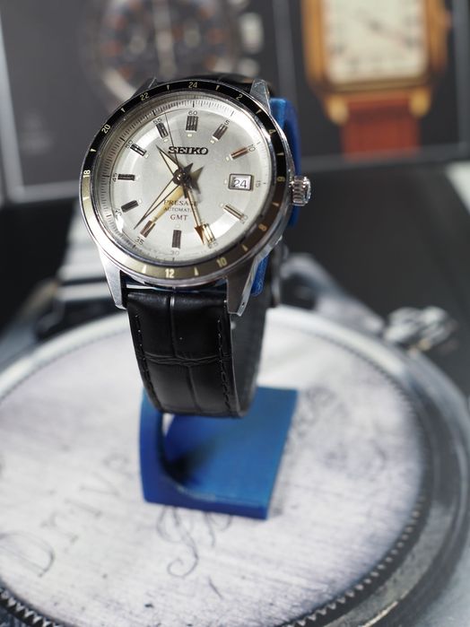 Seiko Presage Style 60s GMT SSK011J1