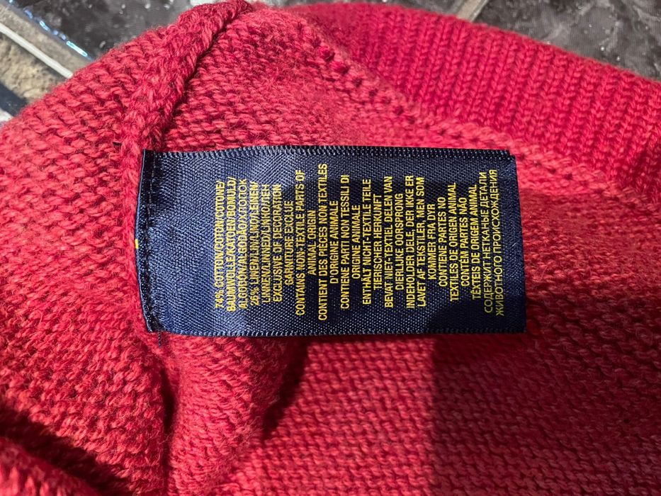 Мужской Брендовый Свитер,Кардиган POLO RALPH LAUREN Оригинал