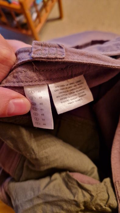 Lniany garnitur C&A 46