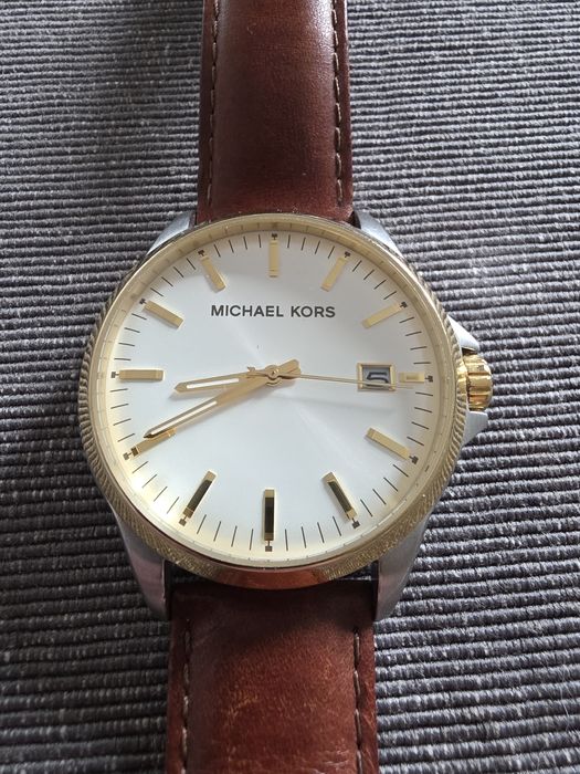 Relógio Michael Kors Masculino – Bracelete em Pele Castanha