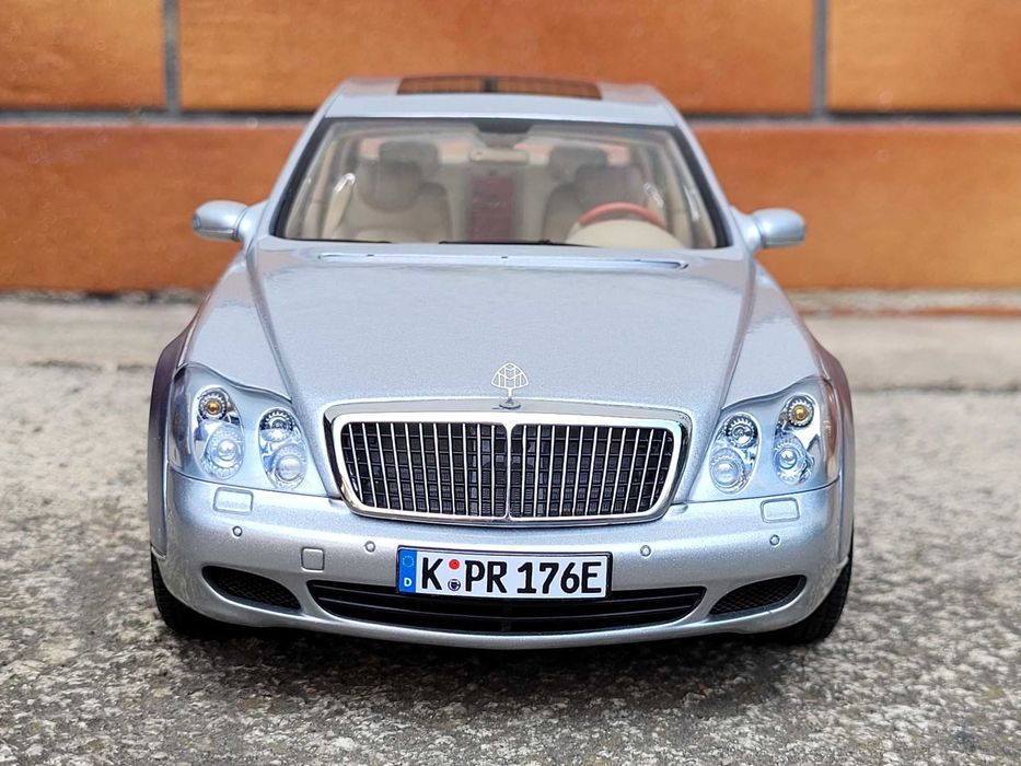Kolekcja modeli Mercedes S Maybach 62 AUTOart 1:18 ideał Millenium