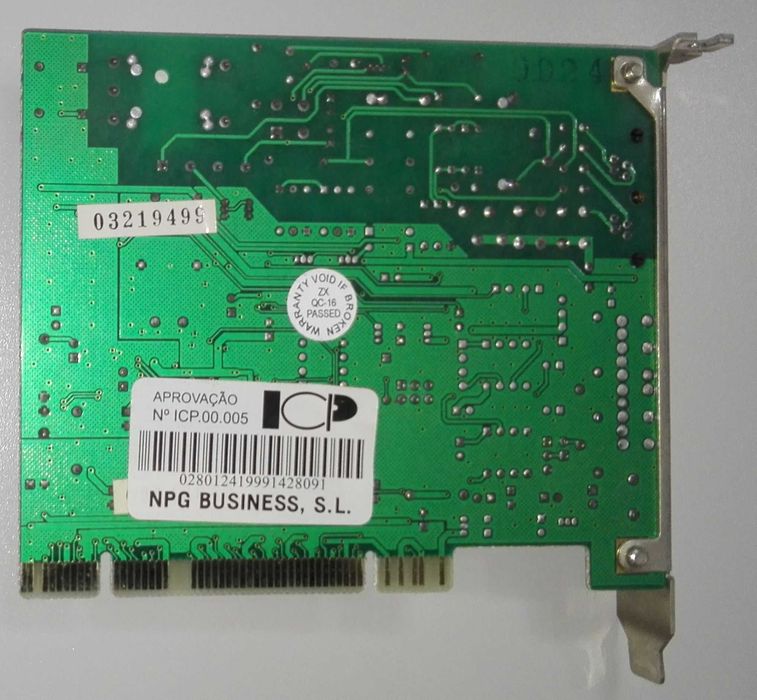 ADSL 56K PCI Modem Cards64750637560195123