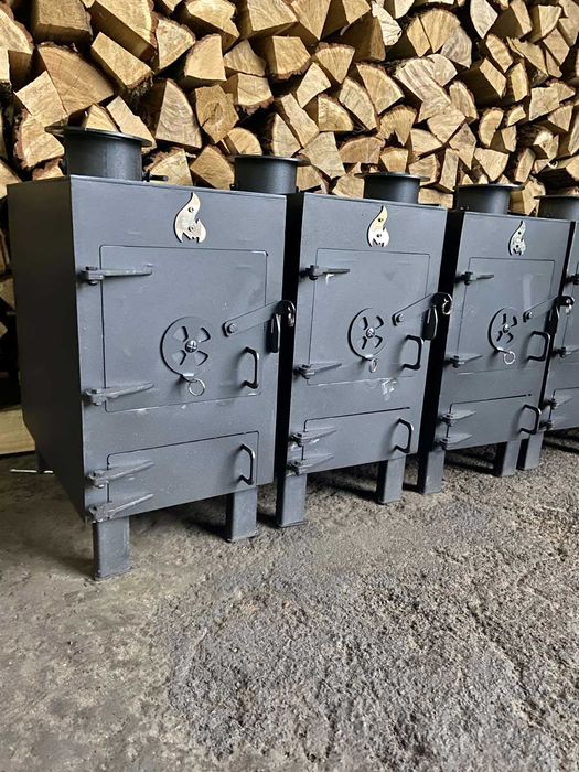 УЦІНКА-25% Буржуйка на 30 м2 Піч опалення пічка печка булерьян камін