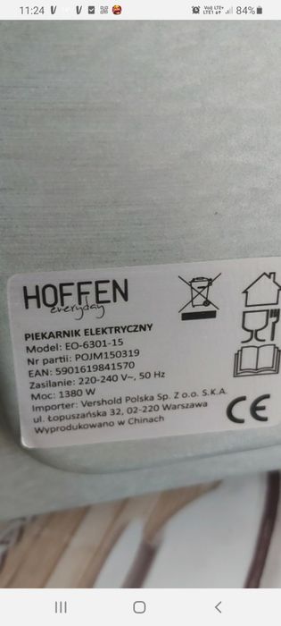 Piekarnik Hoffen