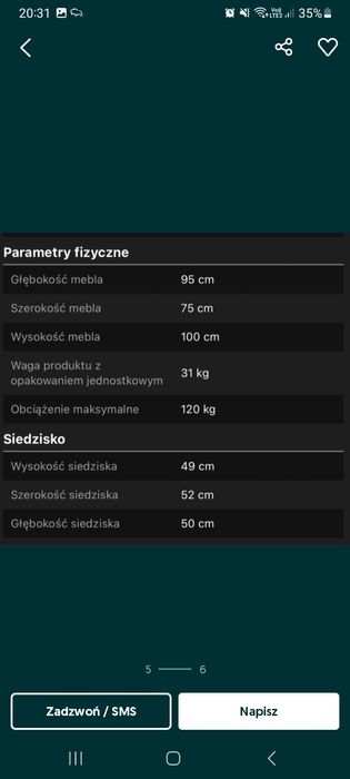 Fotel z funkcją relax