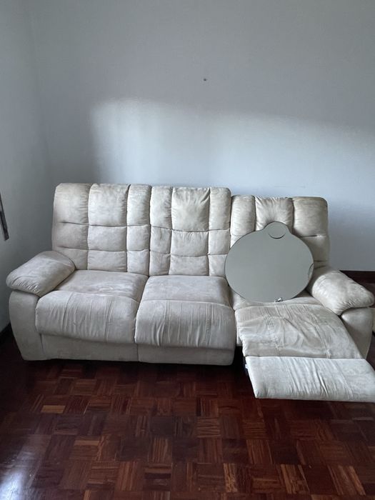 Sofa 3 lugares e espelho