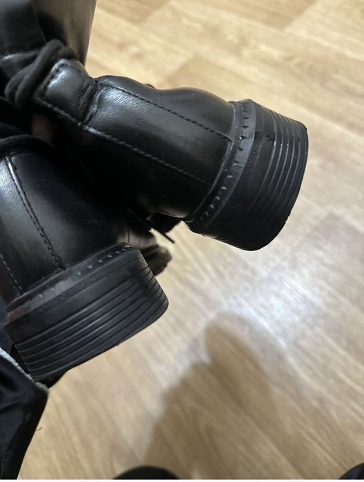 Шкіряні жіночі чоботи сапоги кожаные