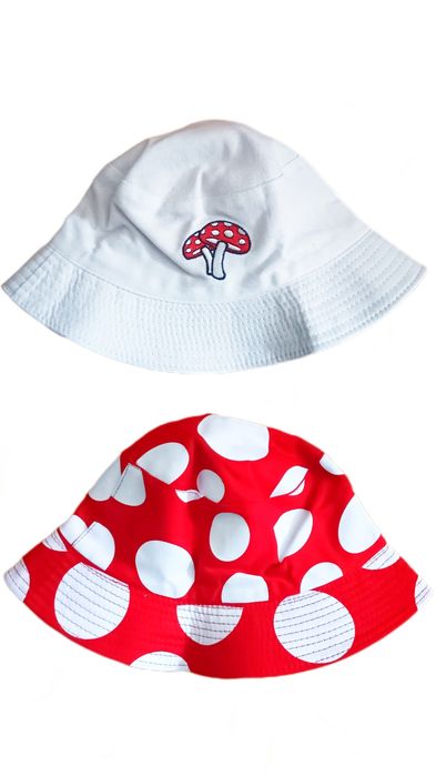 kapelusz bucket hat muchomor dwustronny