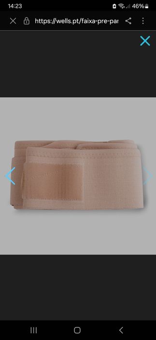 Cintas pré e pós parto