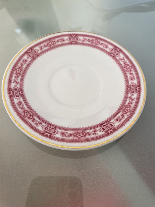 Chávena + Pires NG Portugal - Motivos Rosa /Branco