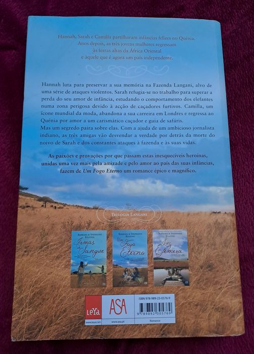 C/Portes - "Um Fogo Eterno - Trilogia Langani - Volume II"
Trilogia La