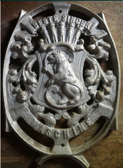 Emblemat Beste Singer Maschine maszyna do szycia 36,5 cm