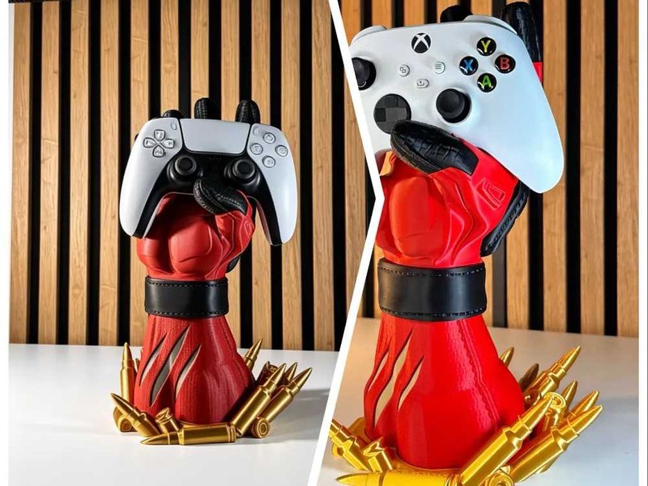 Suporte para Comando PS5/Xbox - Impressão 3D Premium