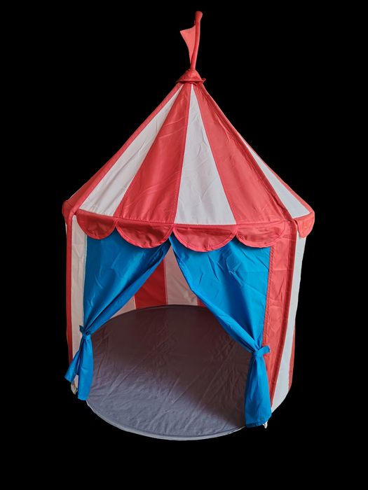 Tenda de Brincar Infantil IKEA CIRKUSTÄLT (Estilo Circo) – Como Nova