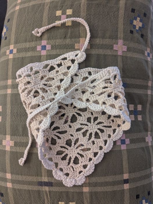 Bandana szydełkowa