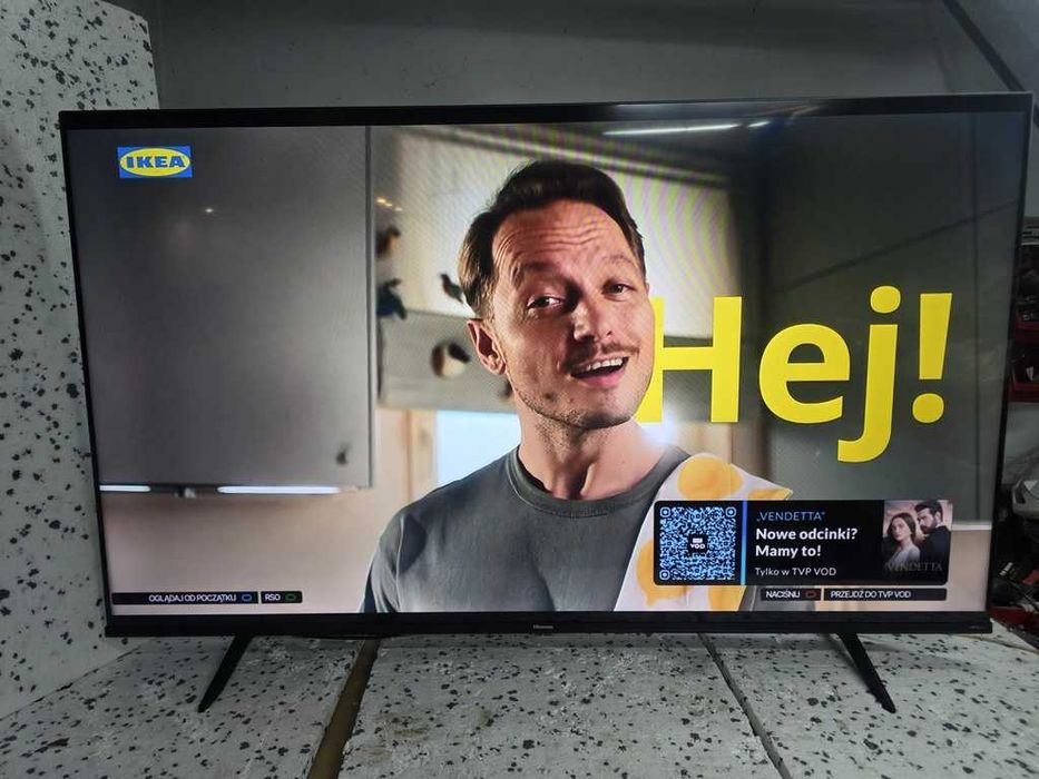 TV LED Hisense 58 cali 4k uhd - smart wi-fi