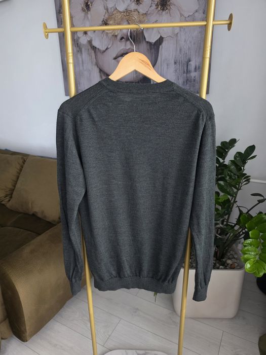 Mario conti sweter męski 100% merino wool M