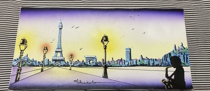 Картина «Paris» з підписом